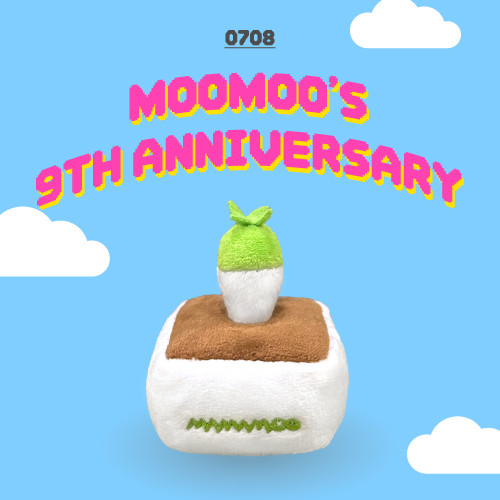 [MAMAMOO] MOOMOO'S 9th ANNIVERSARY - MINI MOOMOOBONG DOLL