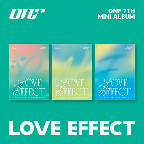 [ONF] 7th MINI ALBUM [LOVE EFFECT] (1 random out of 3 covers)