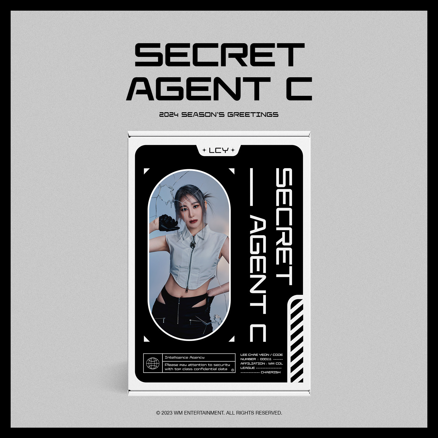 [LEE CHAE YEON] 2024 SEASON'S GREETINGS [Secret Agent C]