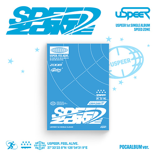 [USPEER] 1st SINGLE ALBUM SPEED ZONE (POCAALBUM)