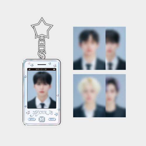 [ONEUS] H_OUR, US ID PHOTO HOLDER KEYRING SET