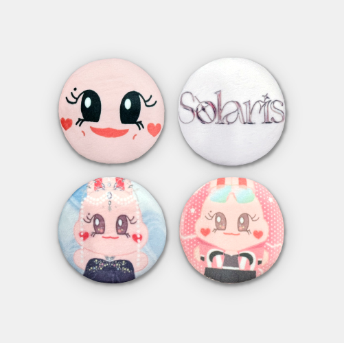 [SOLAR] Solaris RANDOM PLUSH PIN BUTTON