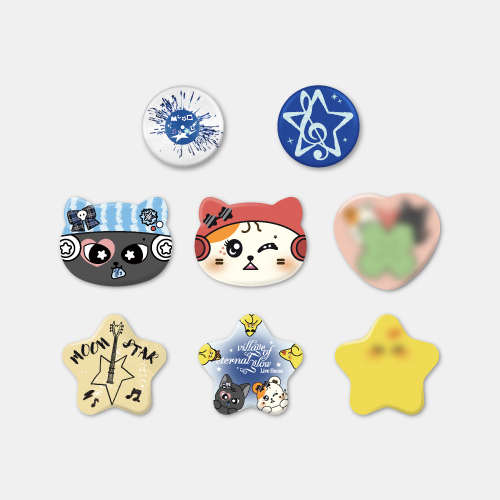 [MOON BYUL] MUSEUM : village of eternal glow – Live House RANDOM PIN BUTTON